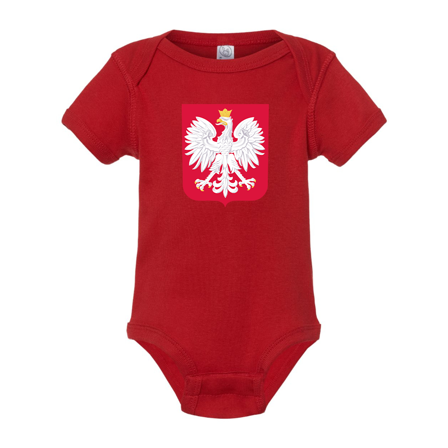 Poland National Soccer Team Baby Romper Onesie