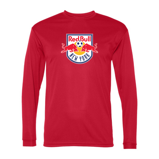 Men’s New York Red Bulls FC Performance Long Sleeve T-Shirt
