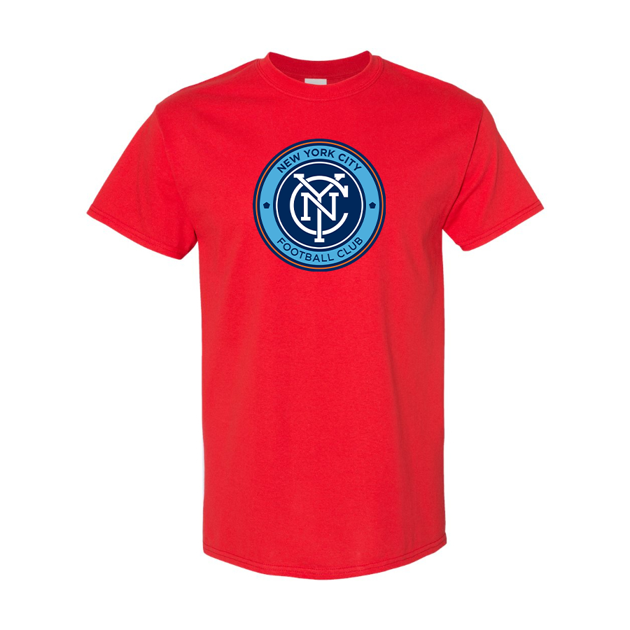 Youth Kids New York City FC Cotton T-Shirt