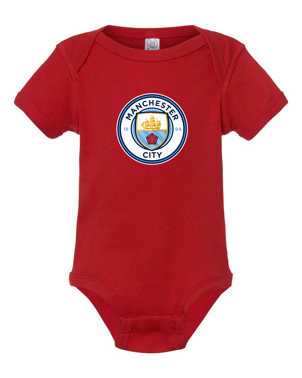 Baby Manchester City Soccer Romper Onesie