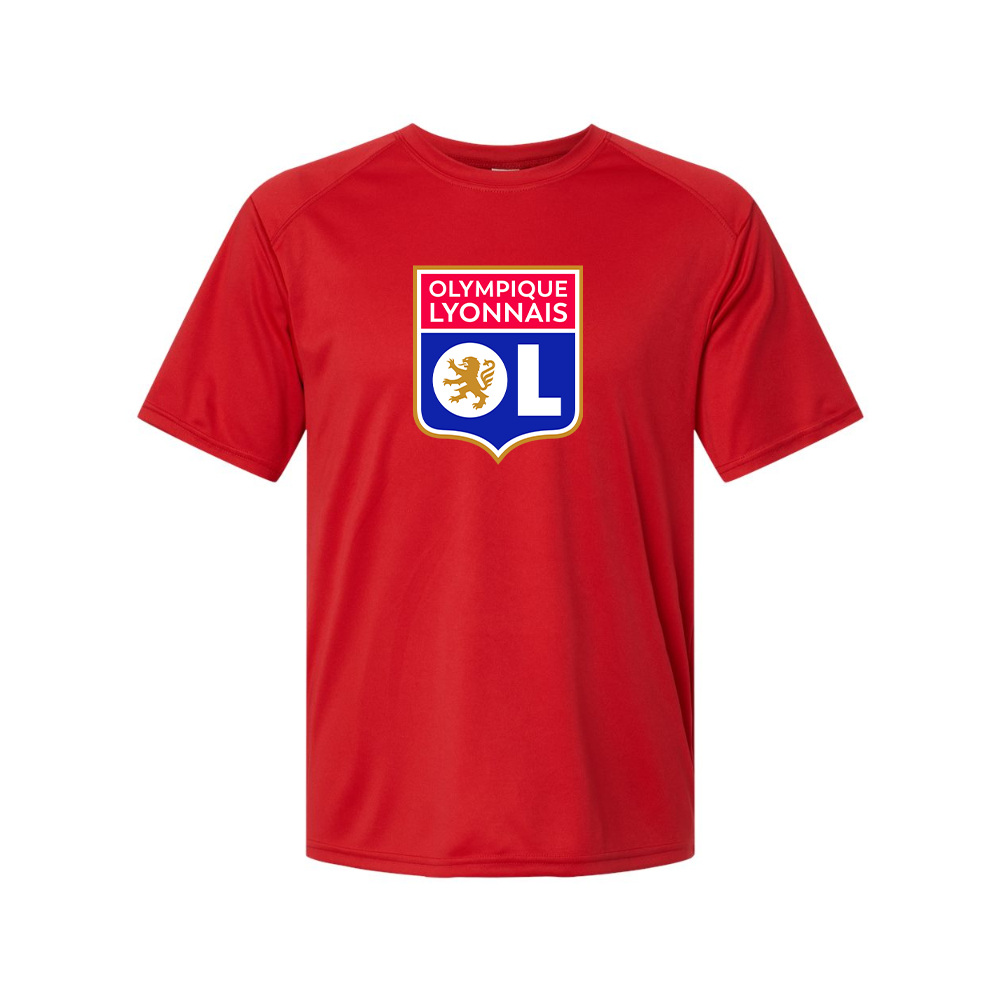 Youth Kids Olympique Lyonnais FC Performance T-Shirt