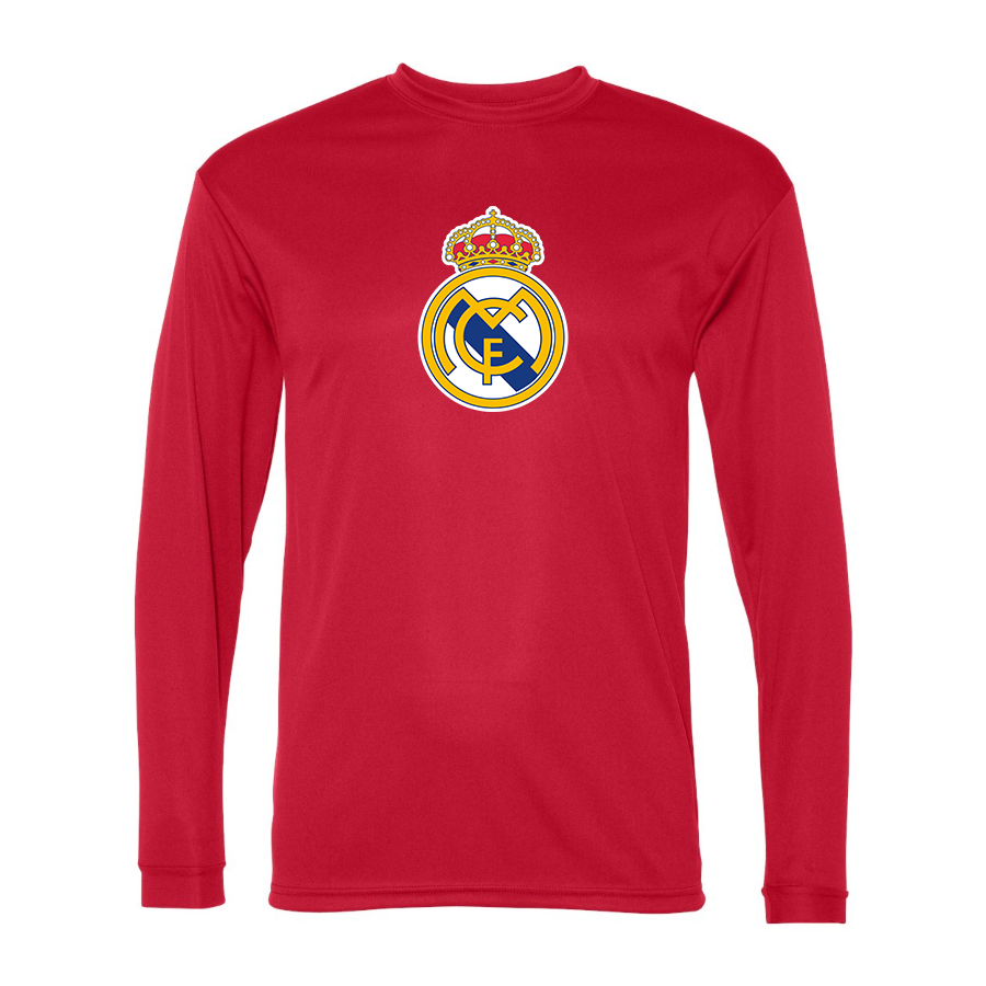 Men’s Real Madrid Soccer Performance Long Sleeve T-Shirt