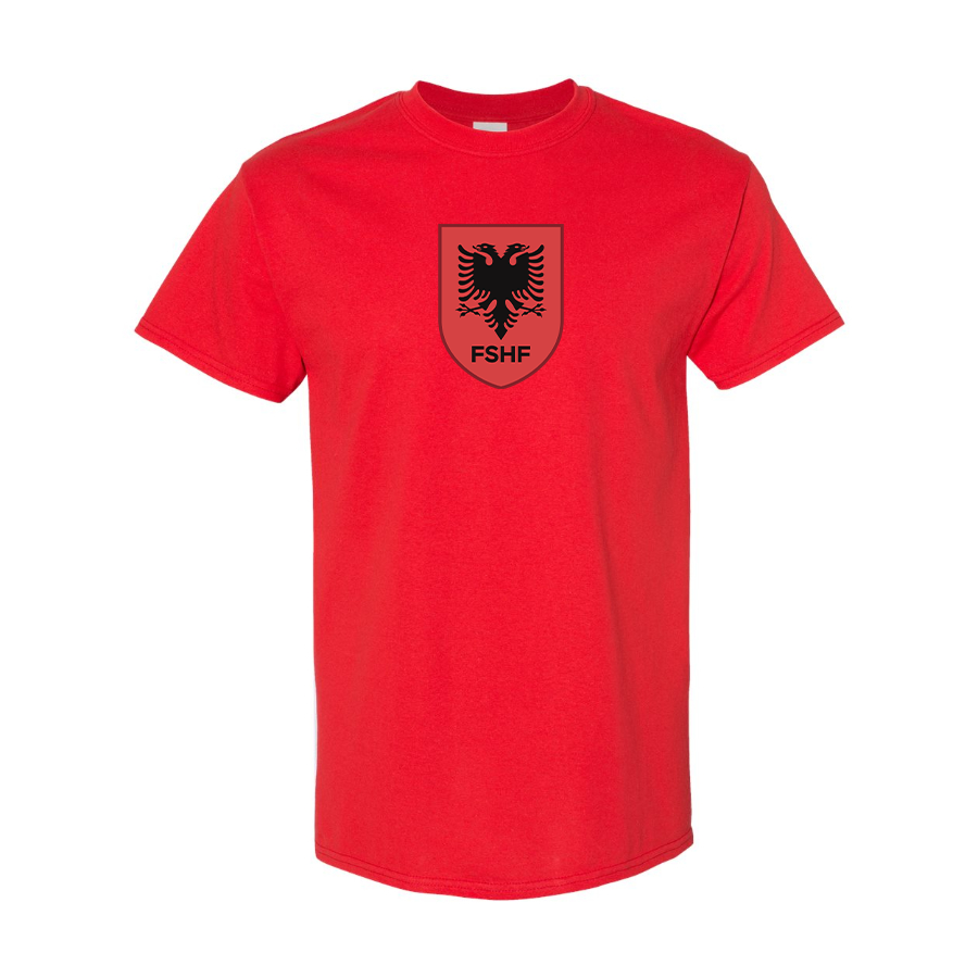 Men's Albania National Soccer Team Cotton T-Shirt