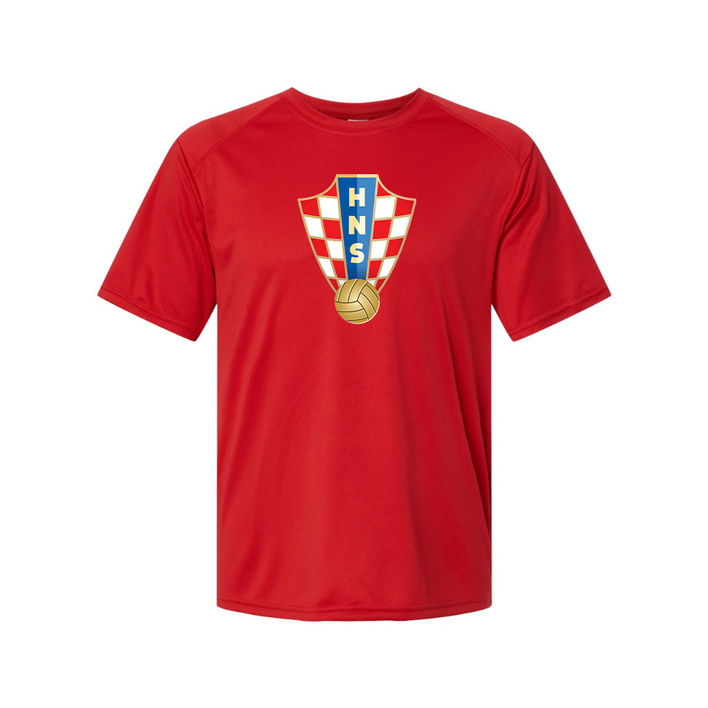 Men's Croatia National Soccer Team Performance T-Shirt