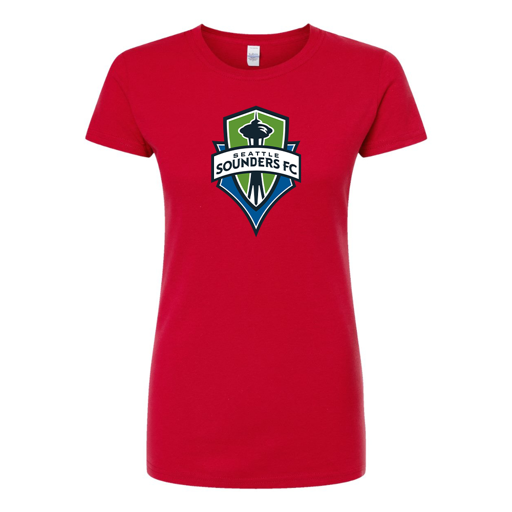 Women's Seattle Sounders FC Round Neck T-Shirt