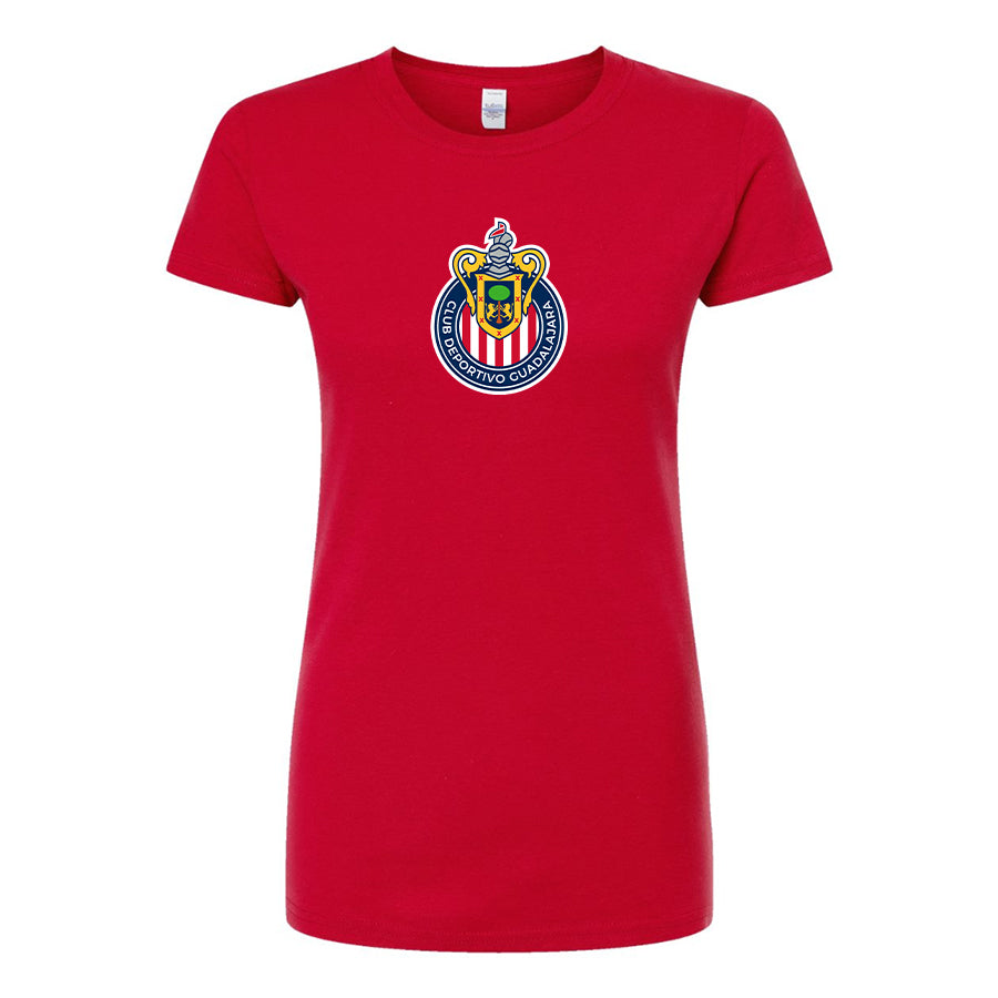 Women's Chivas Football Club Round Neck T-Shirt