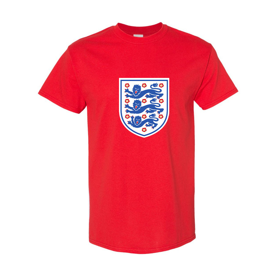 Youth Kids England National Football Team Cotton T-Shirt