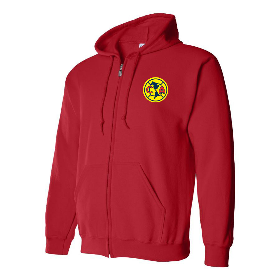 Men's Club America Football Zipper Hoodie