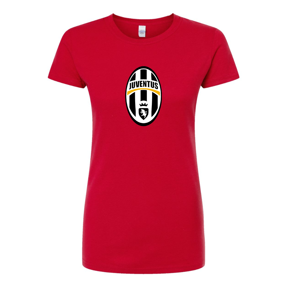 Women's Juventus Football Club Classic Round Neck T-Shirt