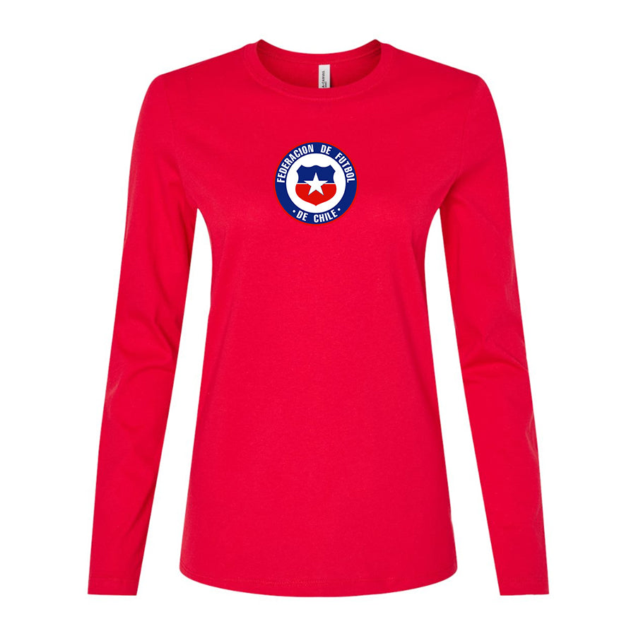 Women's Chile National Soccer Team  Long Sleeve T-Shirt