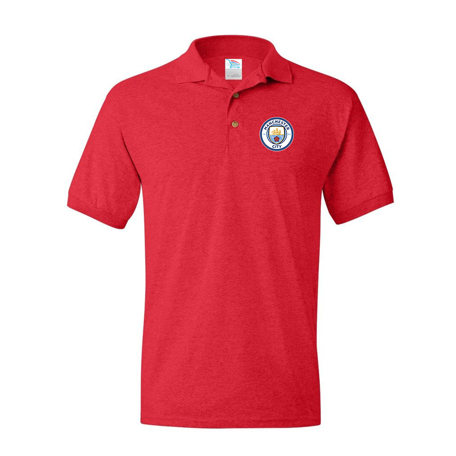 Men's Manchester City Soccer Dry Blend Polo