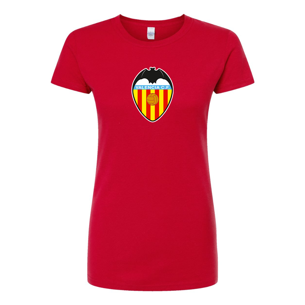 Women's Valencia FC Round Neck T-Shirt