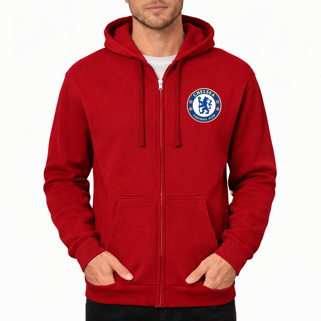 Men's Chelsea Soccer Zipper Hoodie