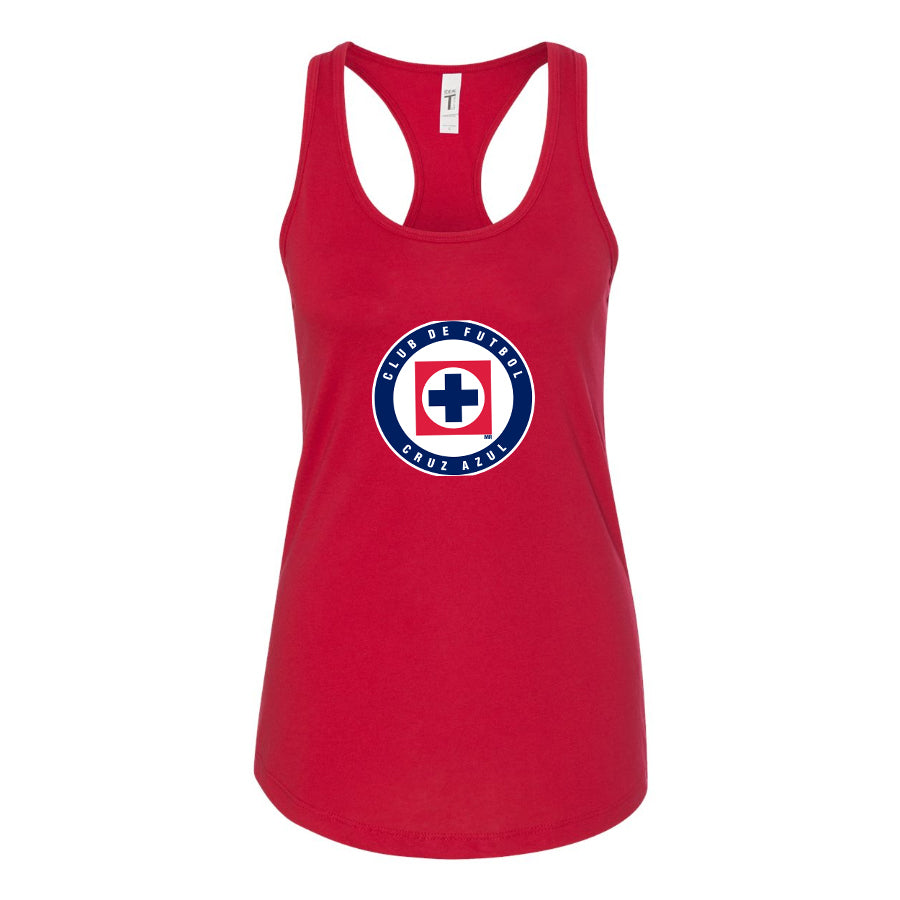 Women's Cruz Azul Football Club Racerback Tank Top