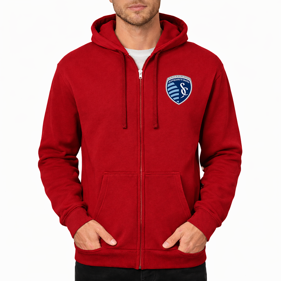 Men's Sporting Kansas City FC Zipper Hoodie