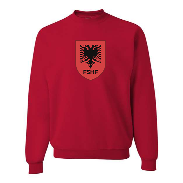 Men's Albania National Soccer Team Crewneck Sweatshirt