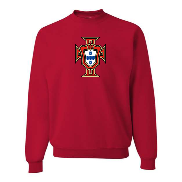 Men's Portugal National Soccer Team Crewneck Sweatshirt