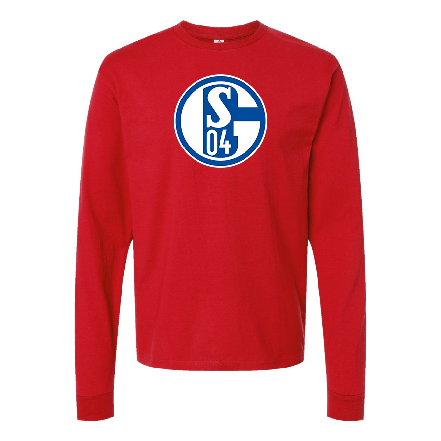 Men's Schalke 04 FC Long Sleeve T-Shirt