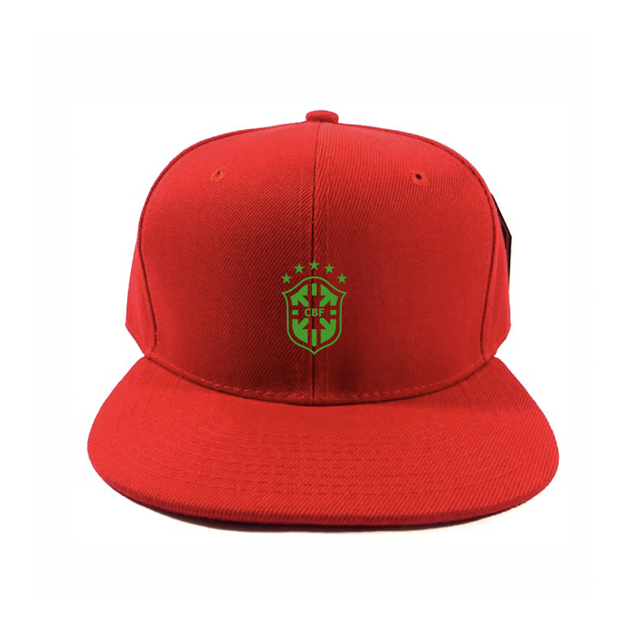 Brazil Soccer Snapback Hat
