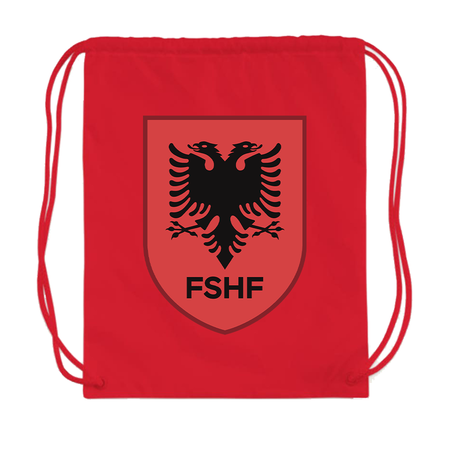 Albania National Soccer Team Drawstring Bag