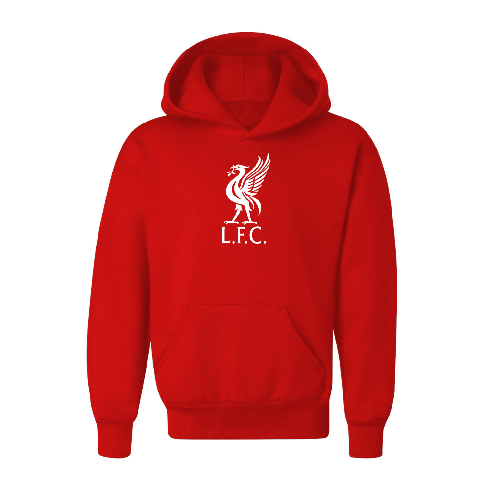 Youth Kids Liverpool L.F.C. Soccer Pullover Hoodie