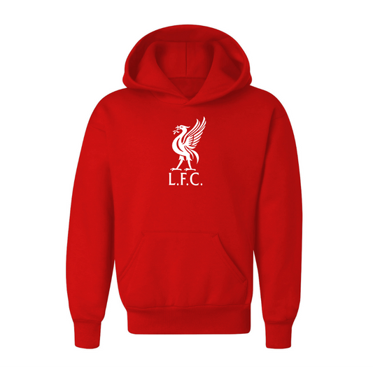 Youth Kids Liverpool L.F.C. Soccer Pullover Hoodie