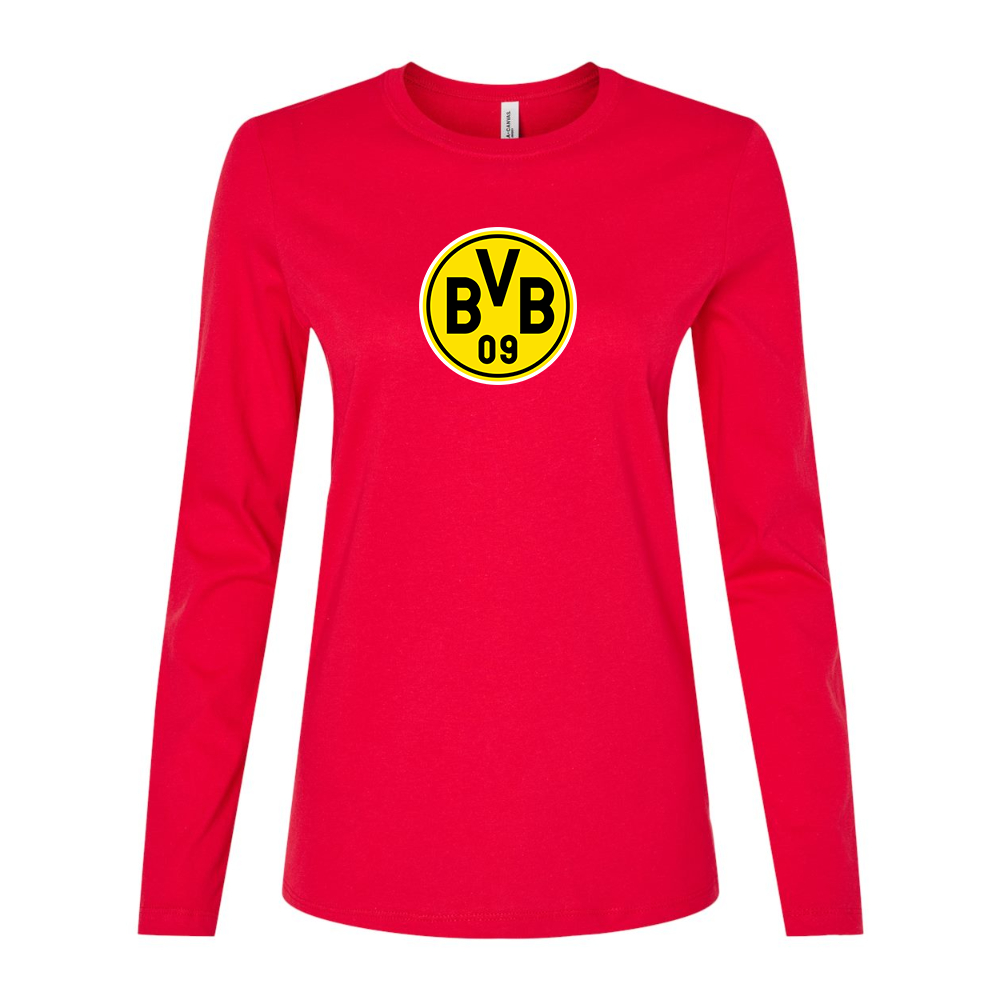 Women's Borussia Dortmund BVB FC Long Sleeve T-Shirt