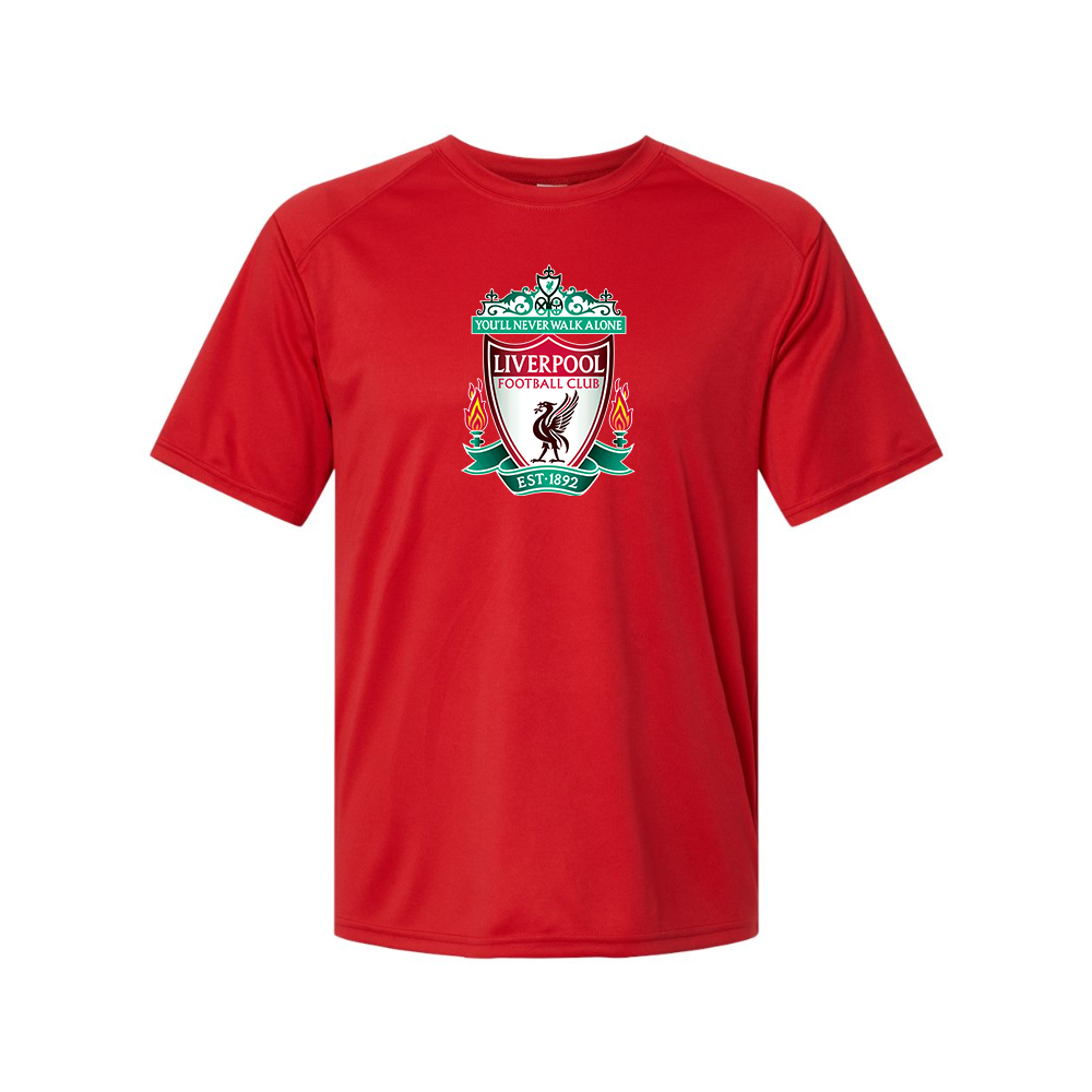 Youth Kids Liverpool Football Club Est.1892 Performance T-Shirt