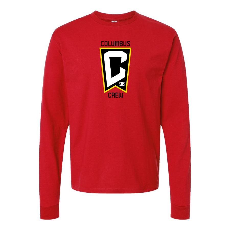 Men's Columbus Crew FC Cotton Long Sleeve T-Shirt