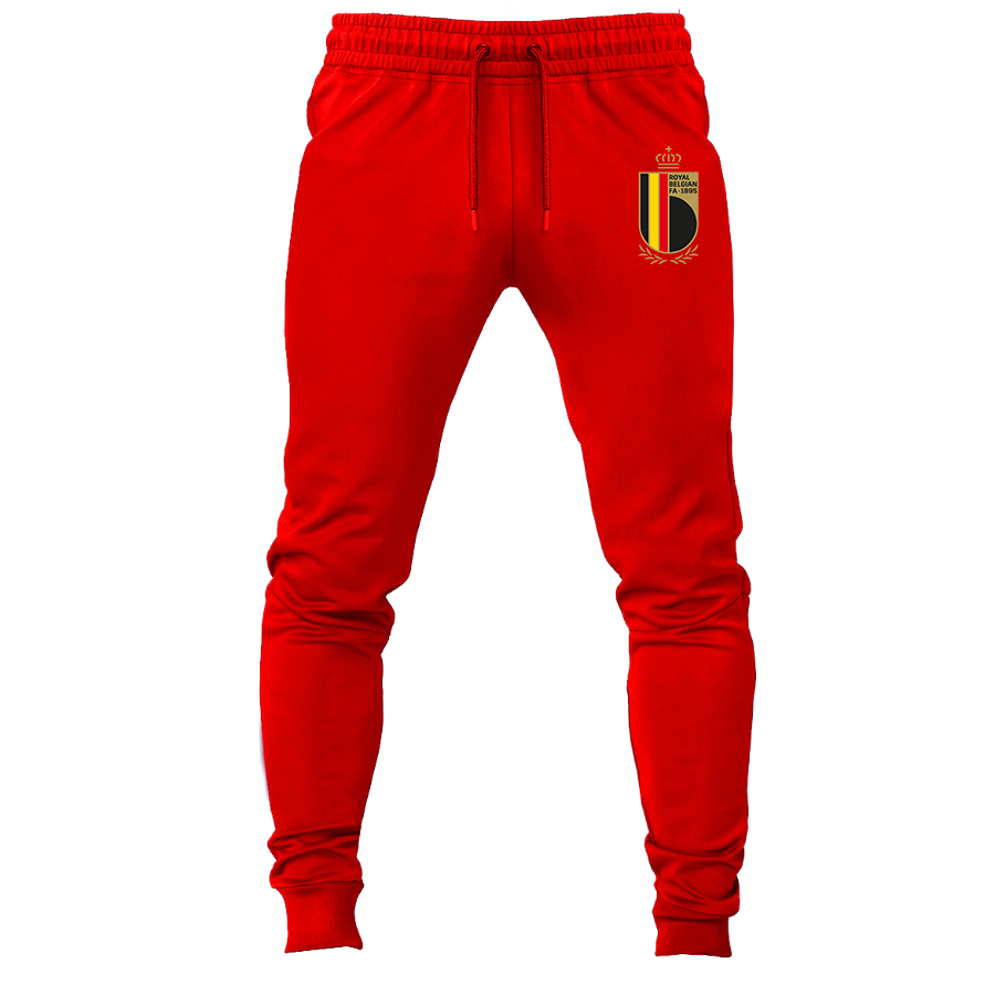 Men's Belgium National Soccer Team Joggers Sweatpants
