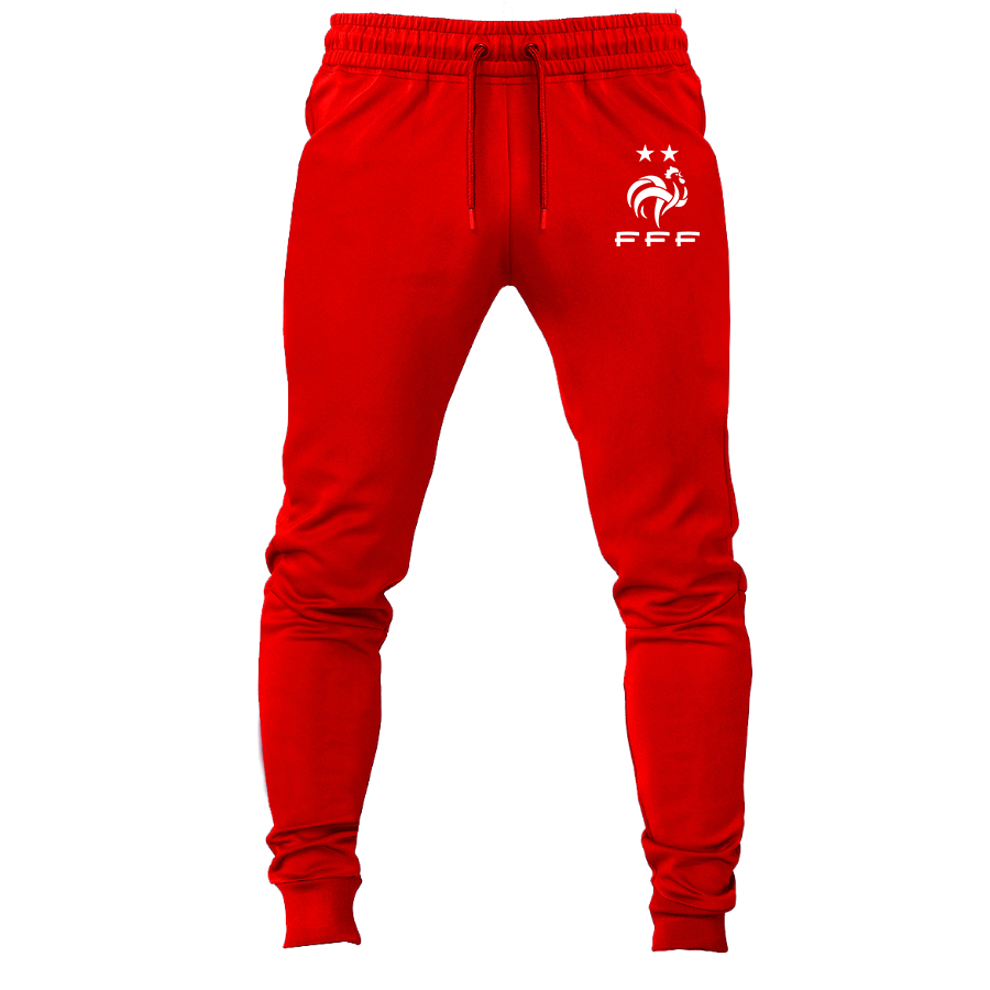 Men's France Soccer Joggers Sweatpants