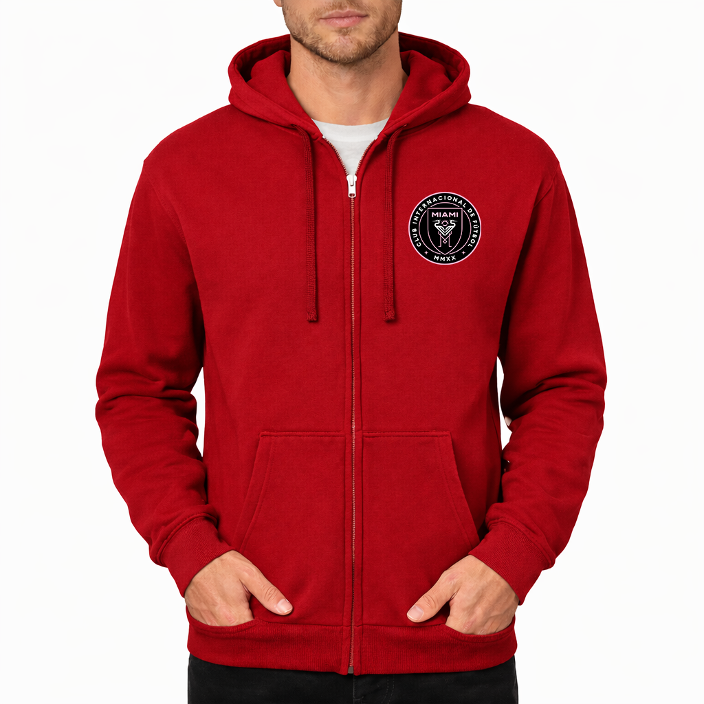 Men's Inter Miami FC Zipper Hoodie