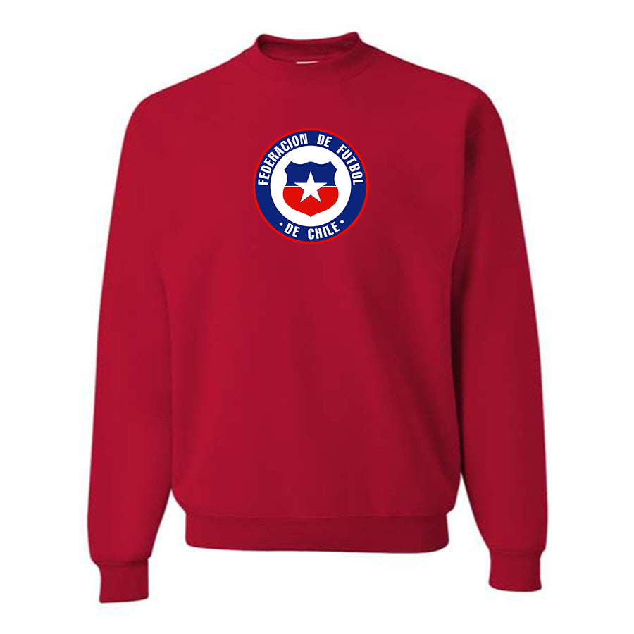 Men's Chile National Soccer Team  Crewneck Sweatshirt