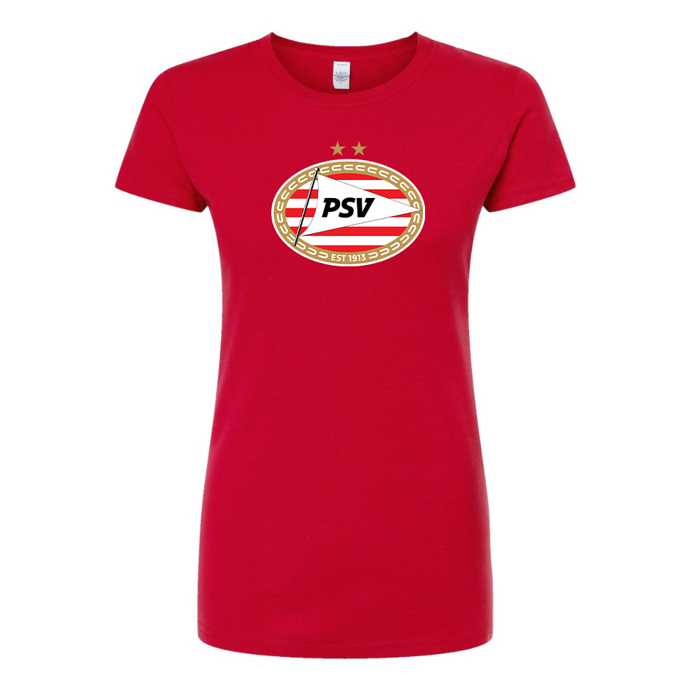 Women's PSV Eindhoven FC Round Neck T-Shirt