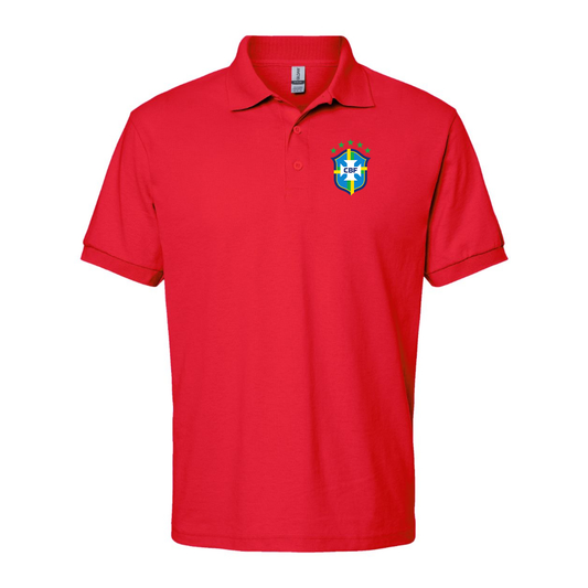 Men's Brazil National Soccer Team Dry Blend Polo