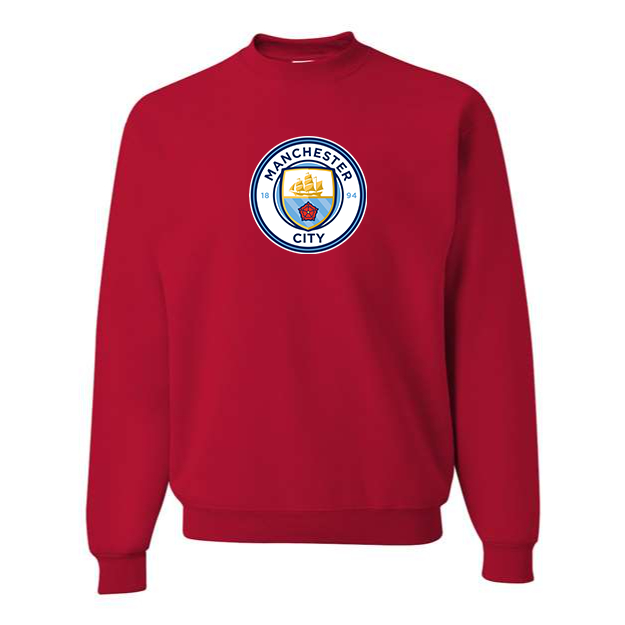 Men's Manchester City Soccer Crewneck Sweatshirt