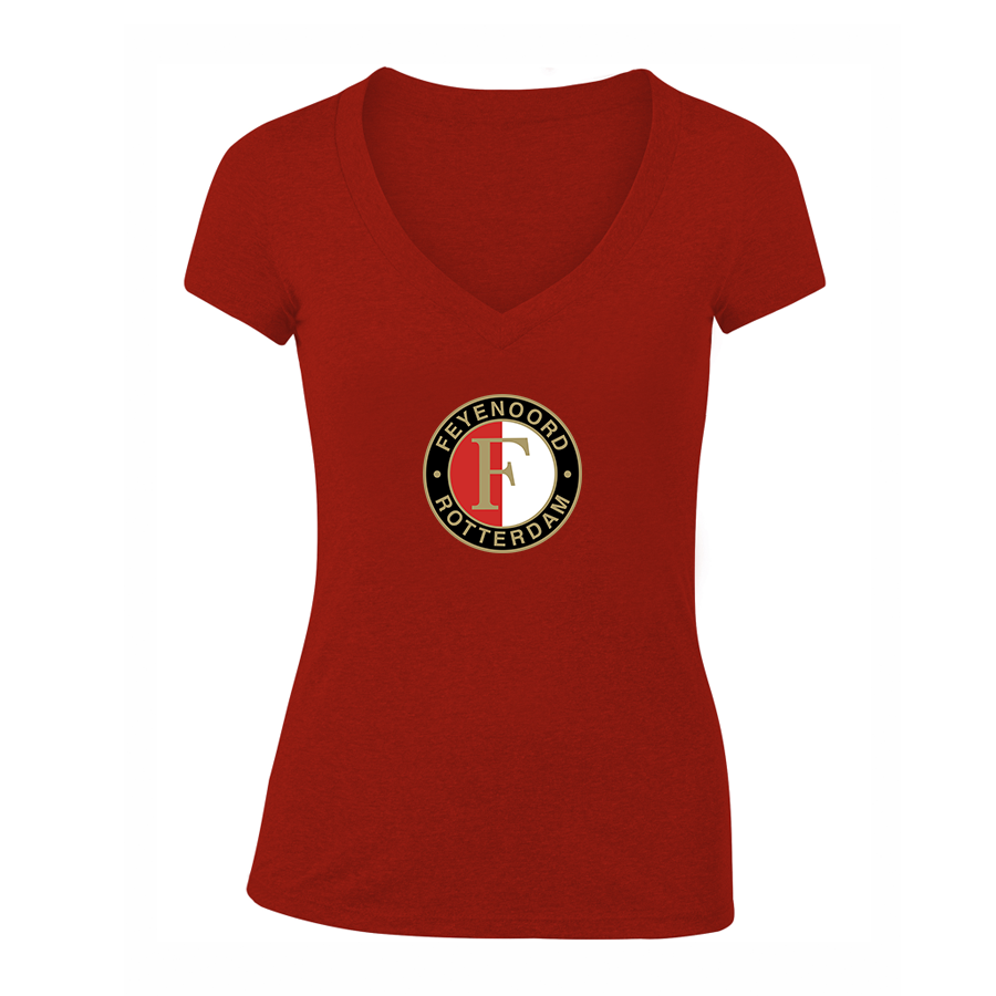 Women's Feyenoord FC V-Neck T-Shirt