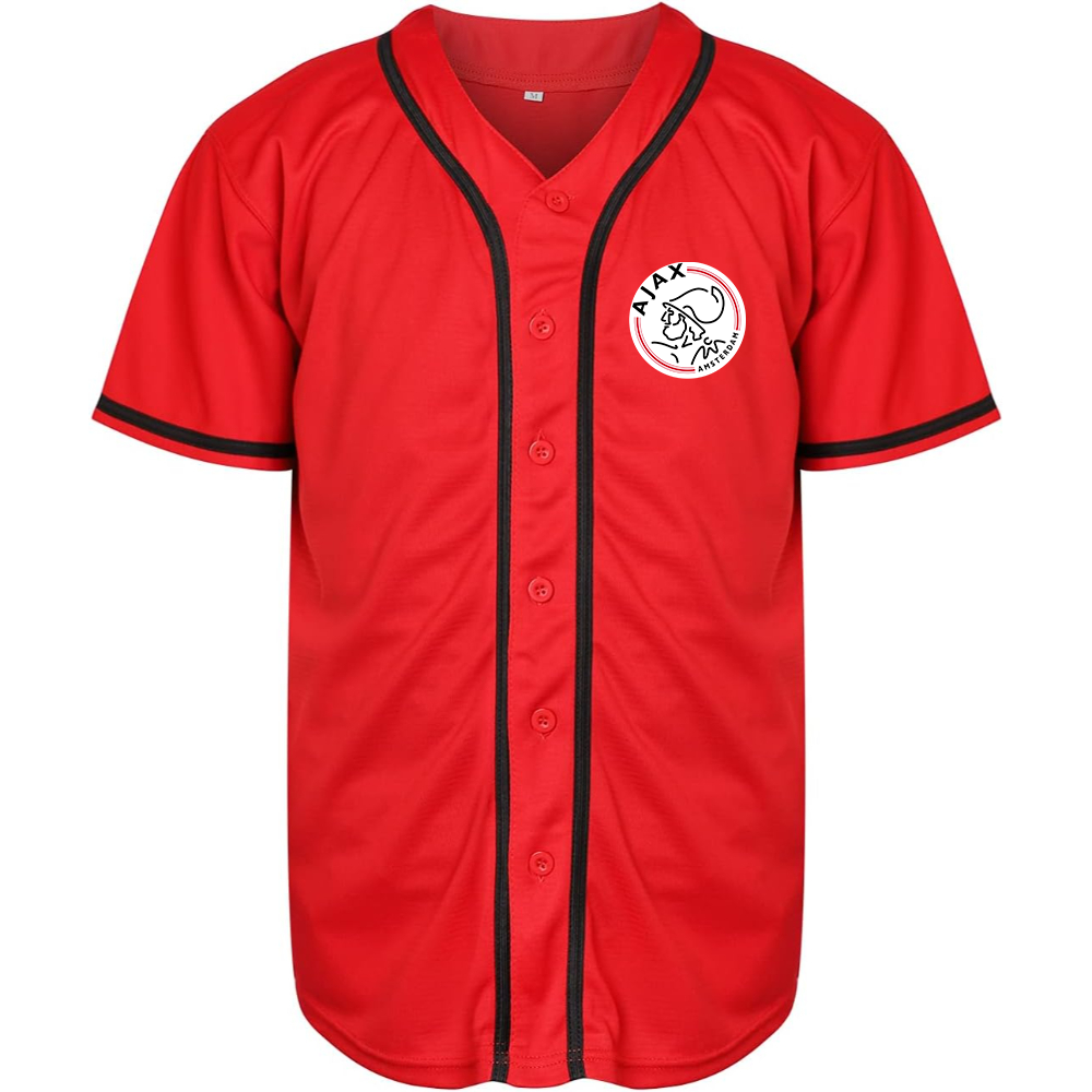 Men's Amsterdamsche FC Ajax Baseball Jersey