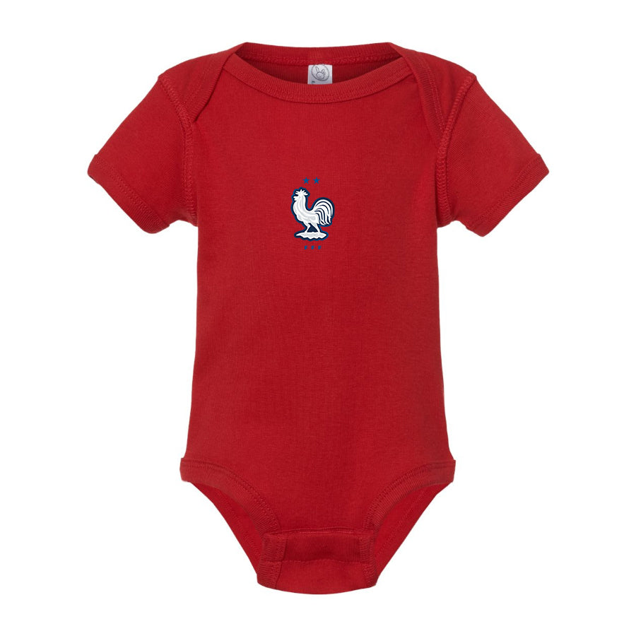 France National Baby Romper Onesie