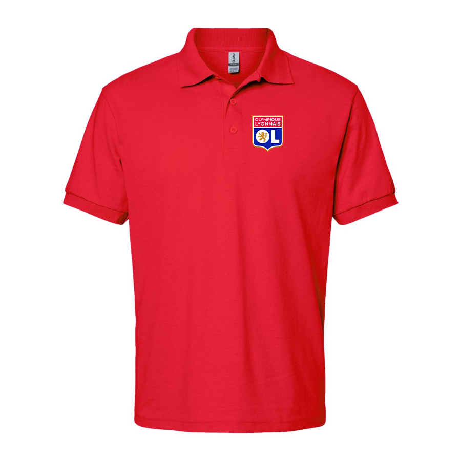 Men's Olympique Lyonnais FC Dry Blend Polo