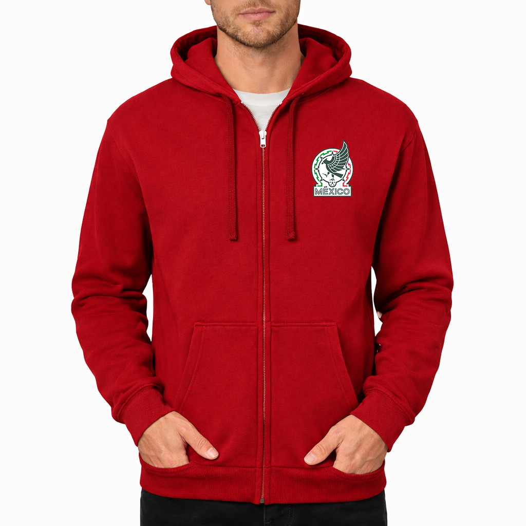 Men’s Mexico Soccer Zipper Hoodie