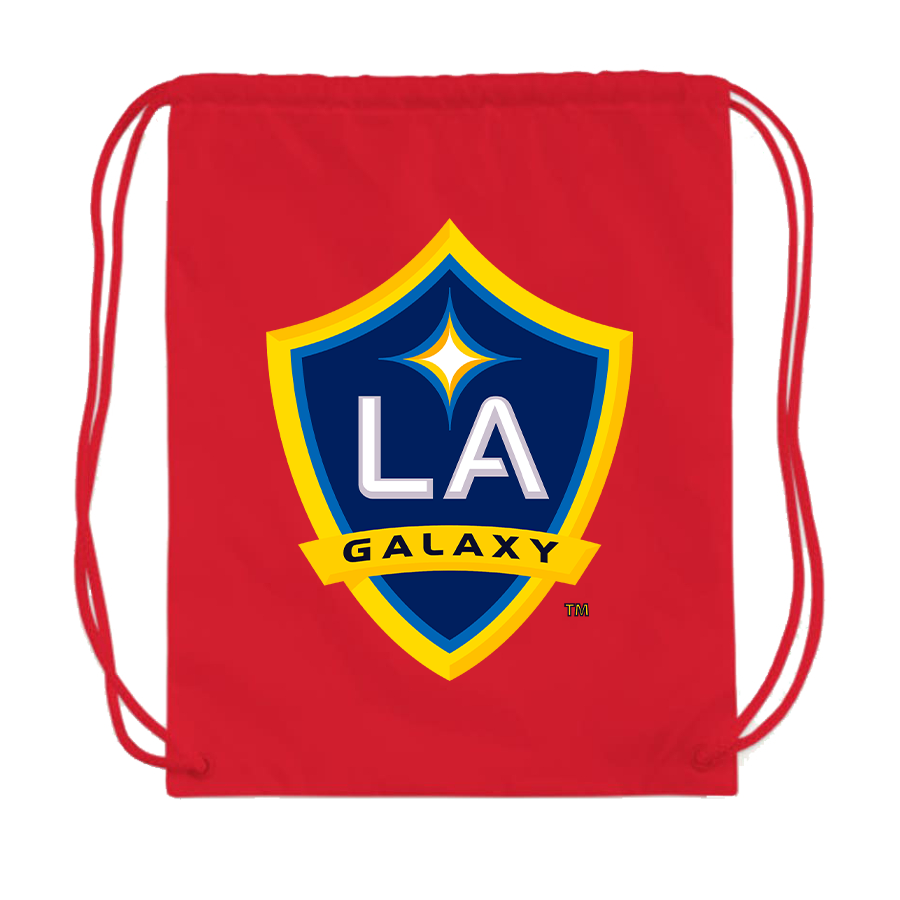 LA Galaxy FC Drawstring Bag