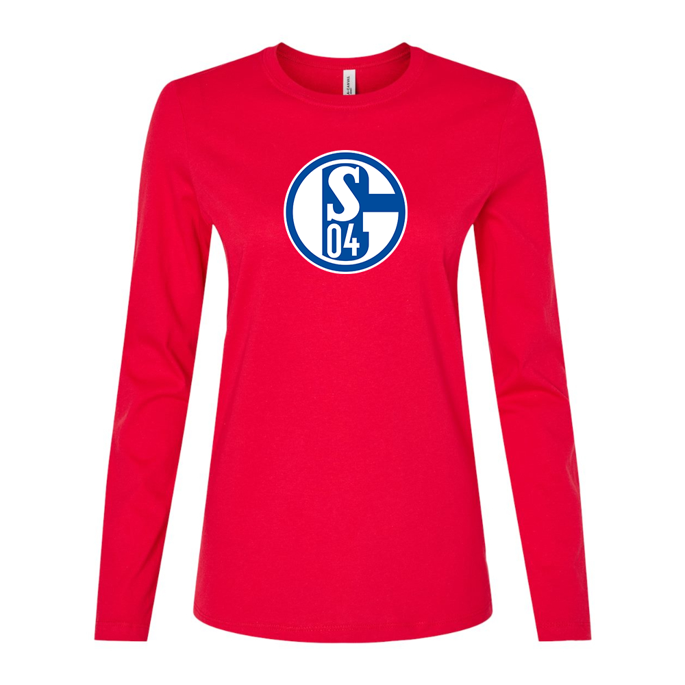 Women's Schalke 04 FC Long Sleeve T-Shirt