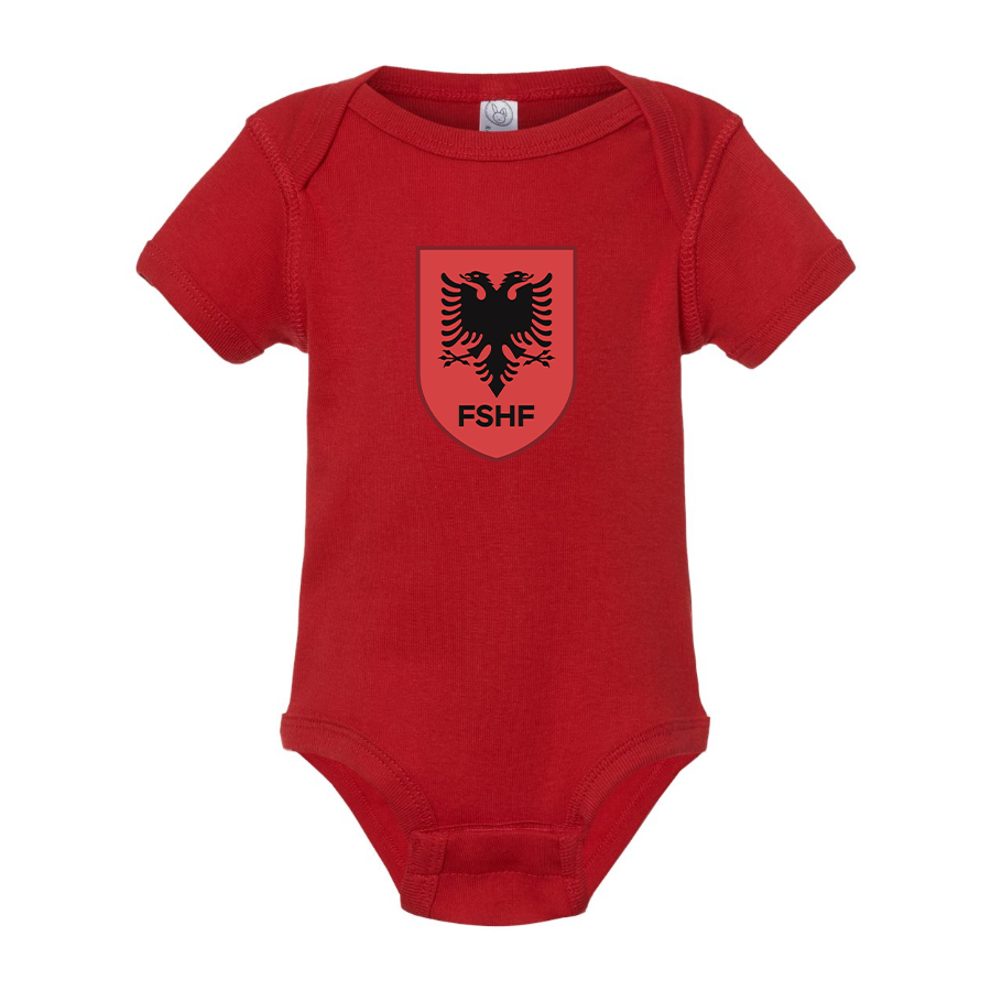 Albania National Soccer Team Baby Romper Onesie