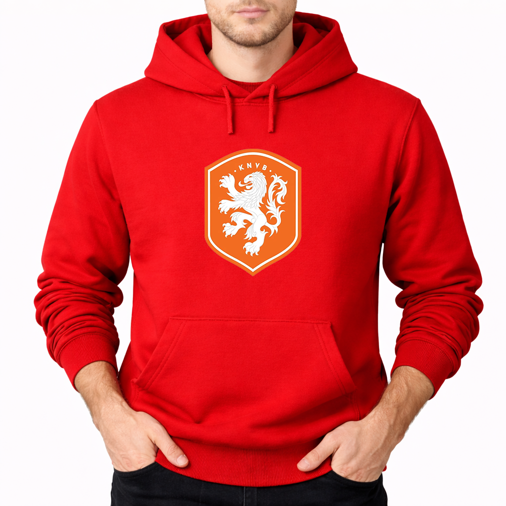 Men's Netherlands National Soccer Team Pullover Hoodie