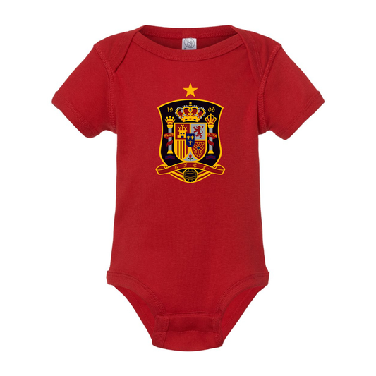 Spain National Soccer Team Baby Romper Onesie