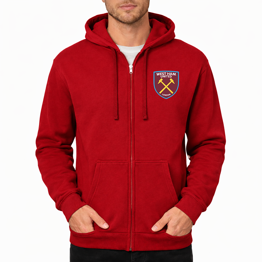 Men's West Ham United FC Zipper Hoodie