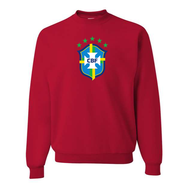 Men's Brazil National Soccer Team Crewneck Sweatshirt