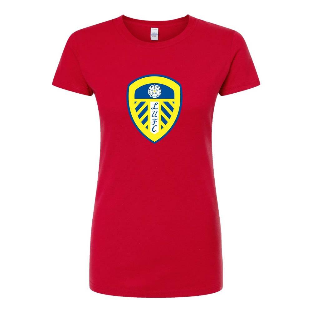 Women's Leeds United Football Club Round Neck T-Shirt