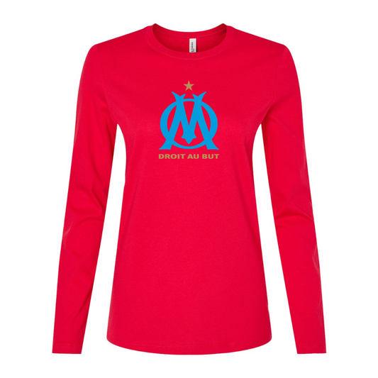 Women's Olympique de Marseille FC Long Sleeve T-Shirt